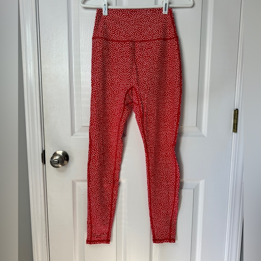 Buffbunny Legacy Legging in Salsa Red Bossy print